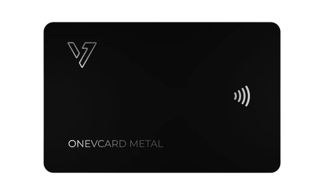 oneVcard Metal als Geschenk mit persönlicher Gravur