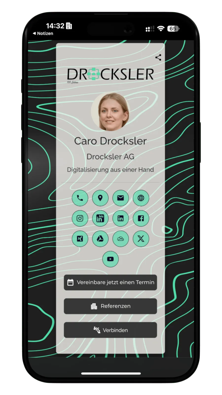 oneVcard Design 2