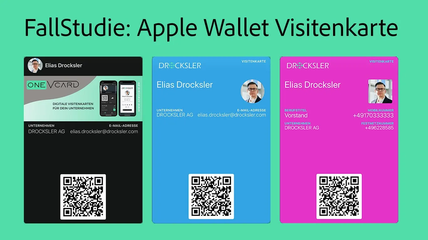 Digital business card in Apple Wallet at Innovexa Solutions