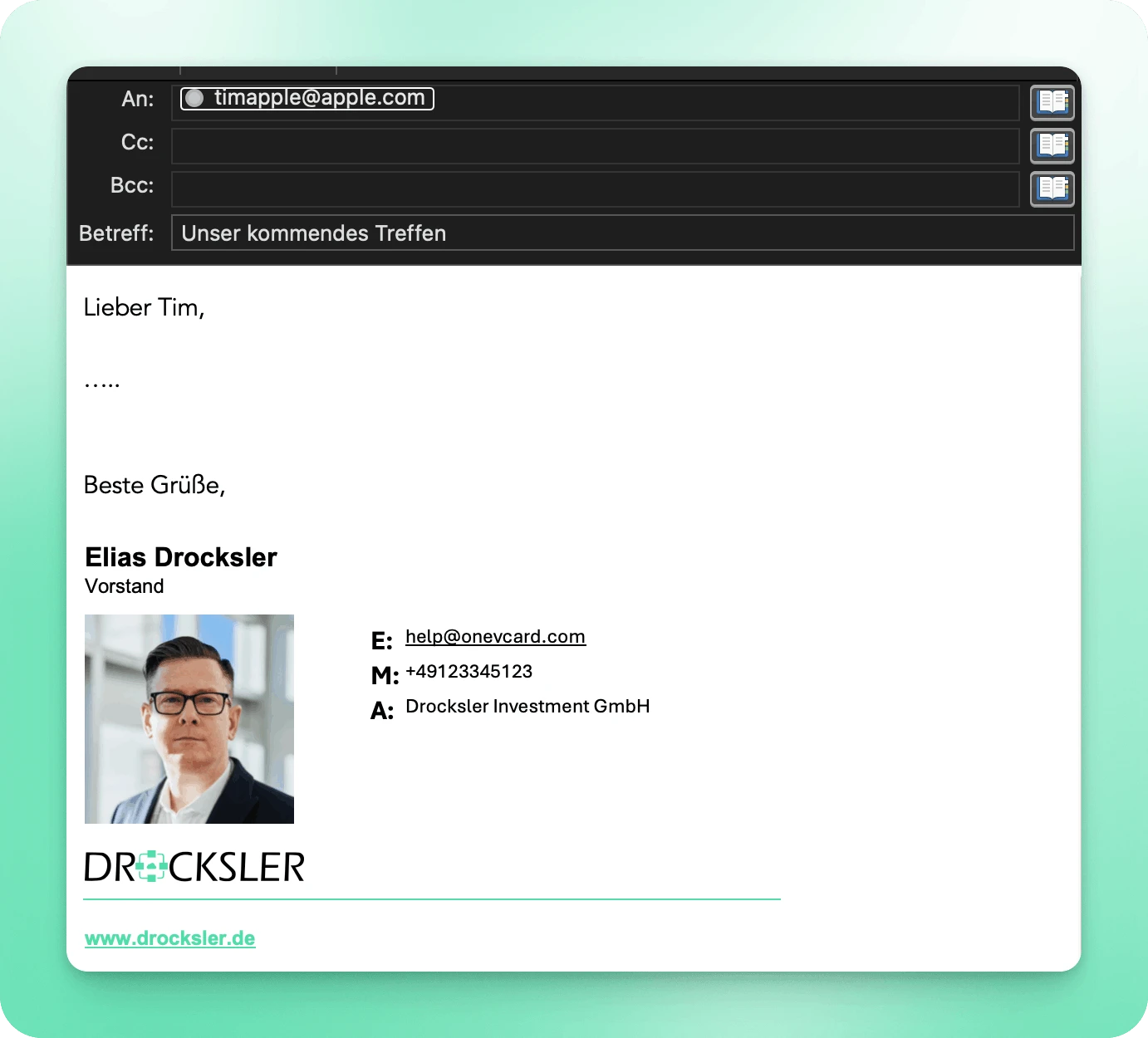 Grafiken und Logos in E-Mail-Signaturen werden zuverlässig angezeigt