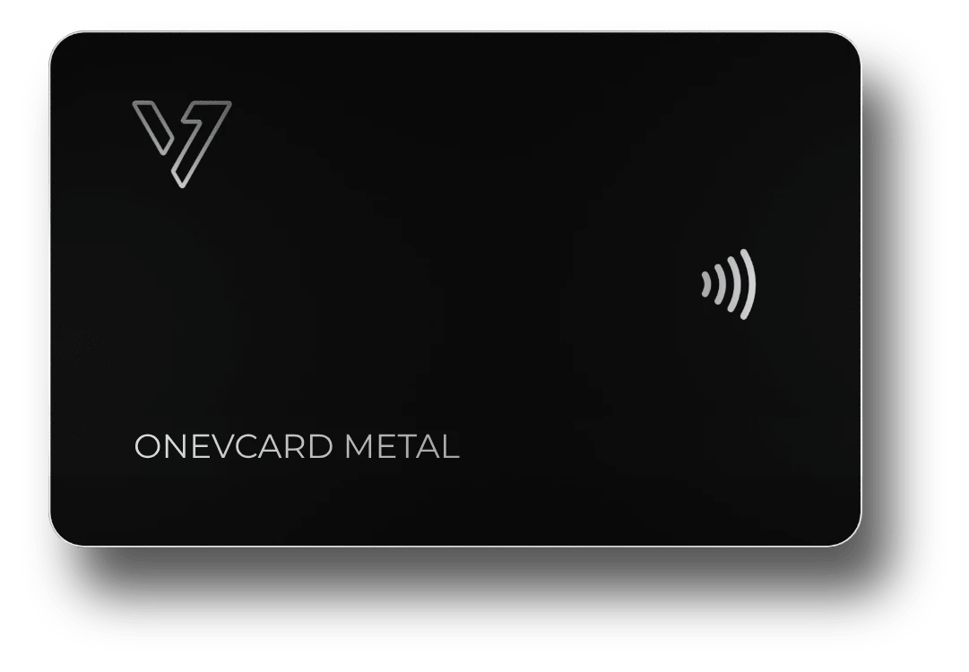 oneVcard Metal من المعدن